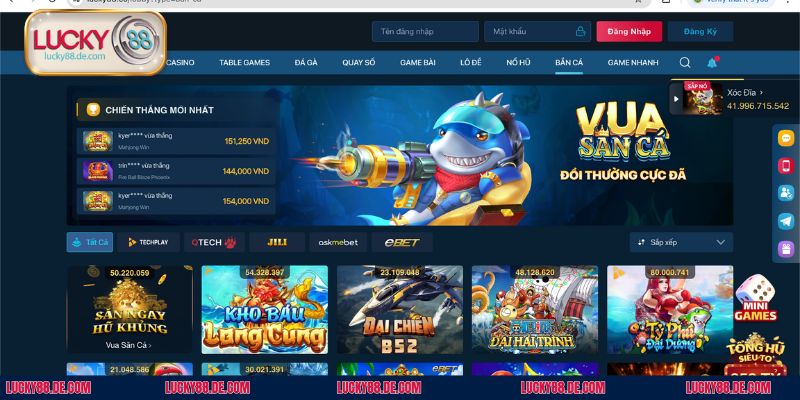 Bắn cá đổi thưởng VIP Club - Tựa game hấp dẫn hàng đầu năm 2025